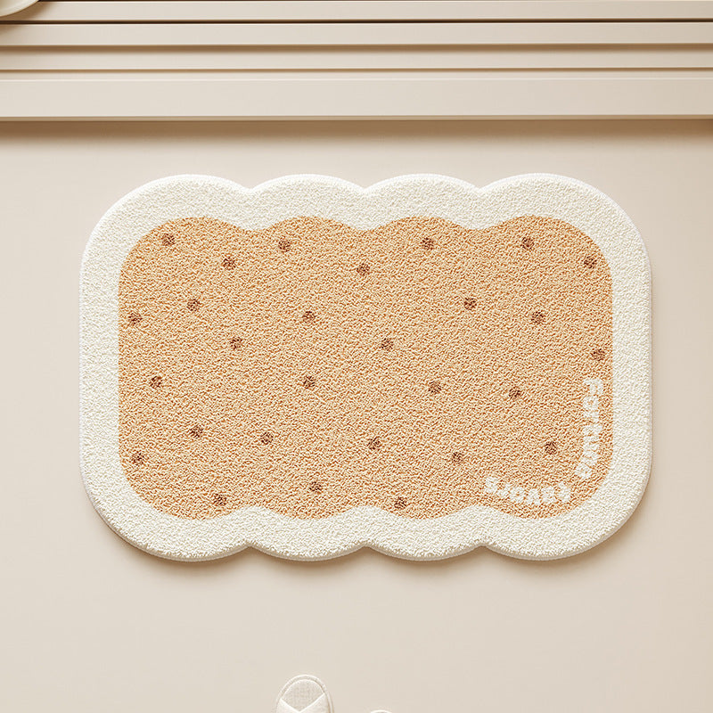 Soft Textured Decorative Bathroom Mat Kalsten