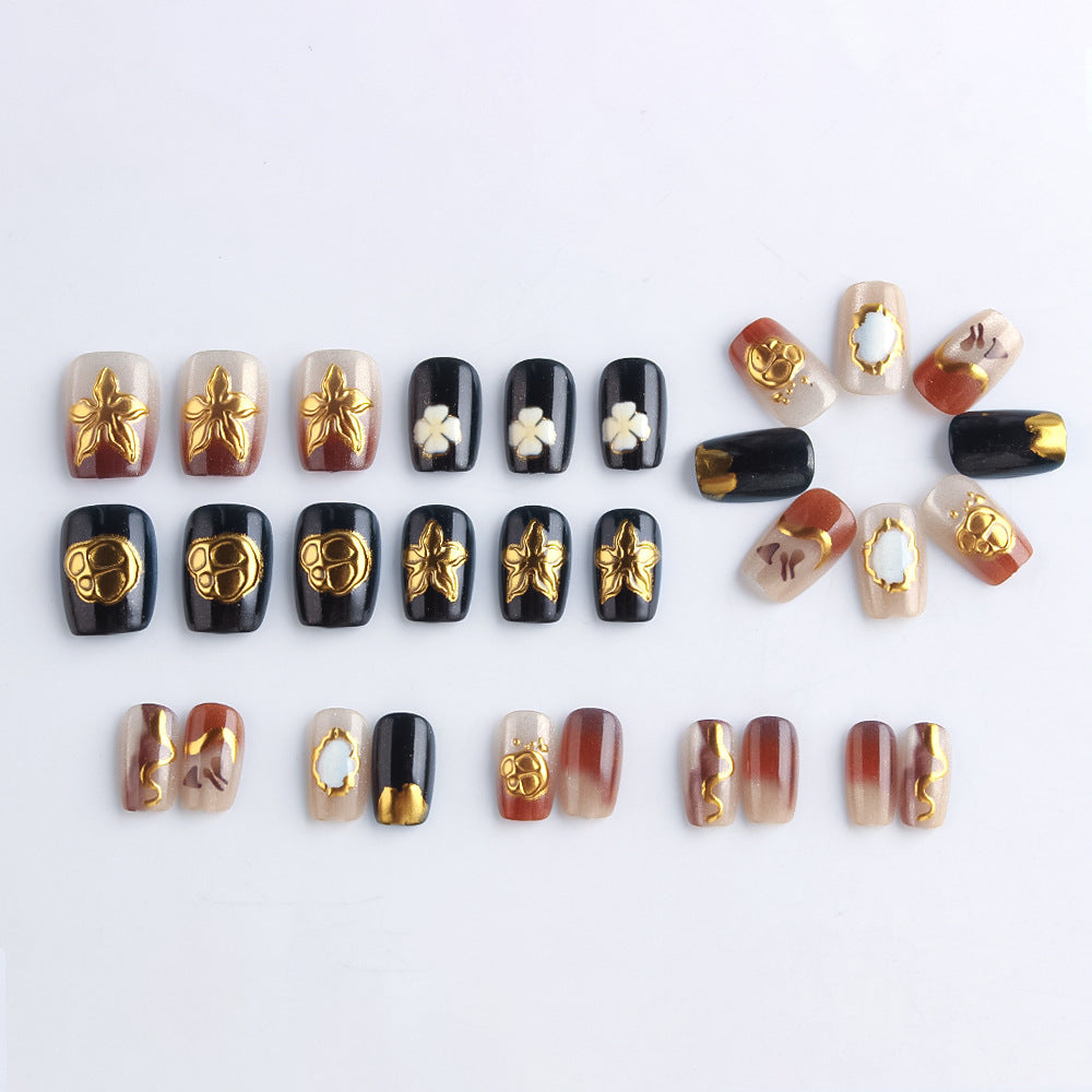 Gothic Themed Nail Art Set Kalsten