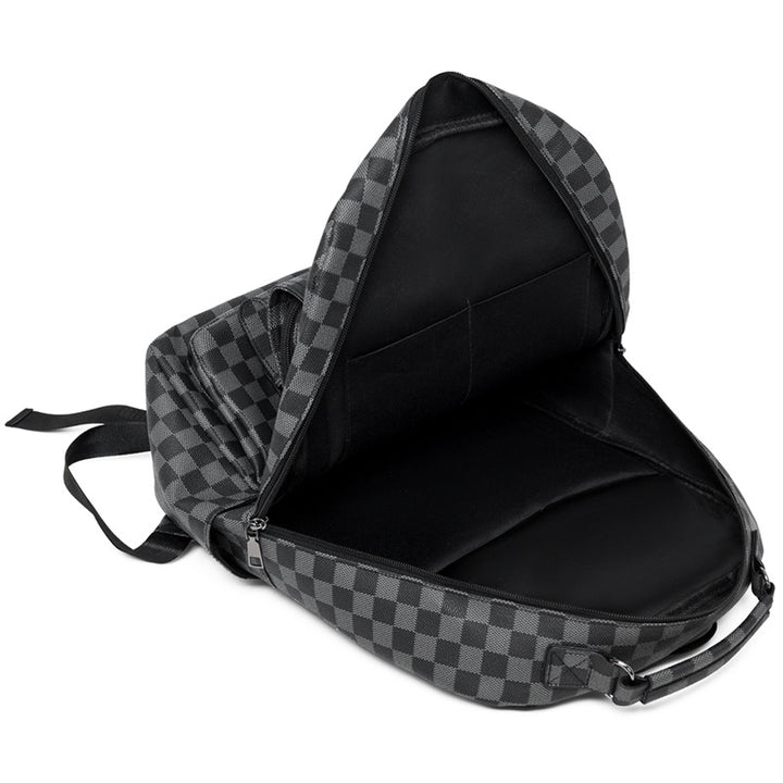 Stylish Checkerboard Laptop Backpack Kalsten