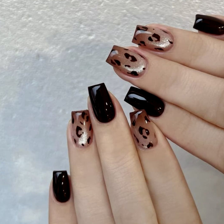 Stylish Animal Print Nail Art Extensions Kalsten