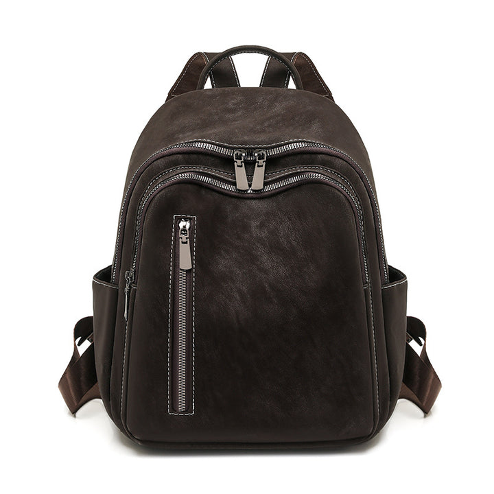 Stylish Leather Backpack Kalsten