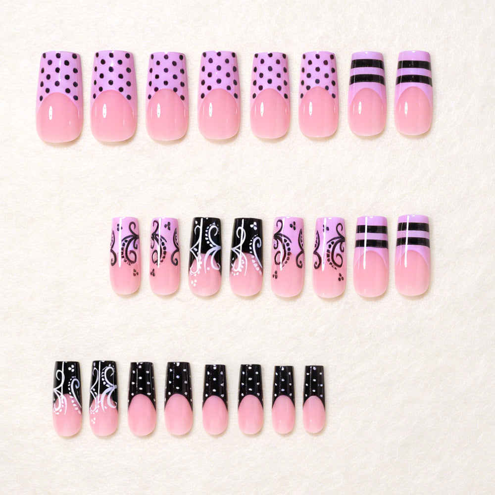 Artistic Square Nail Design Set Kalsten
