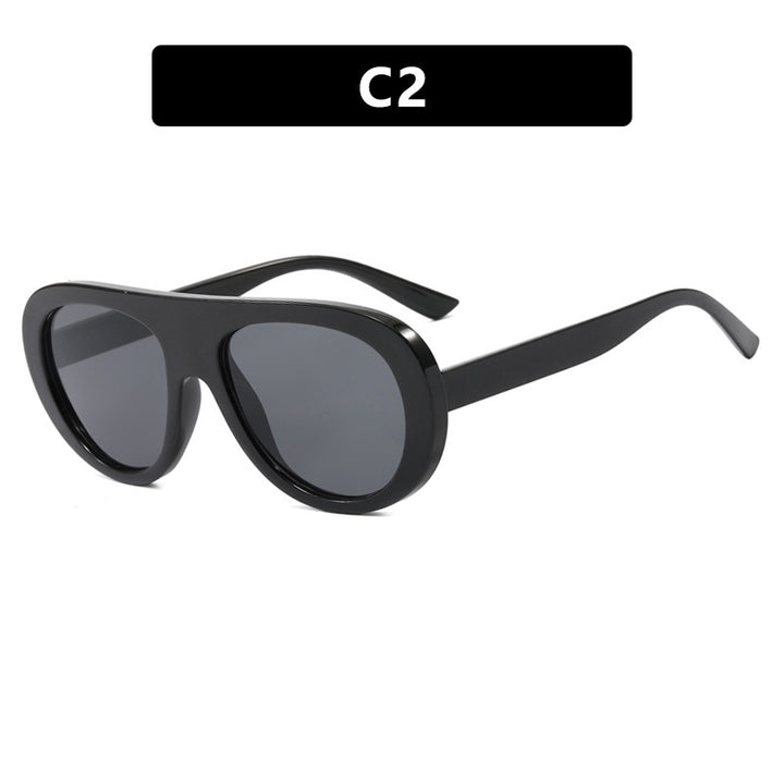 Women's stylish sunglasses with unique futuristic design Kalsten