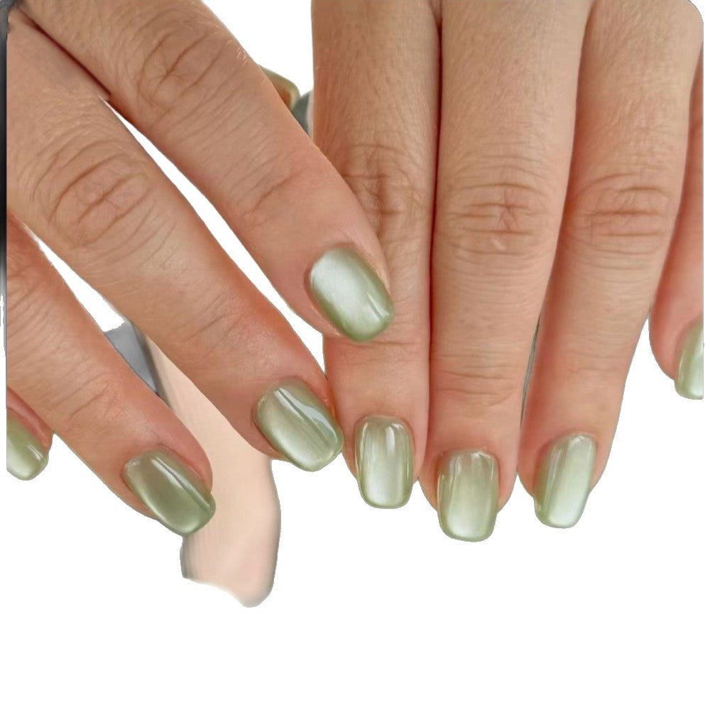 Glossy Press-On Nail Set Kalsten