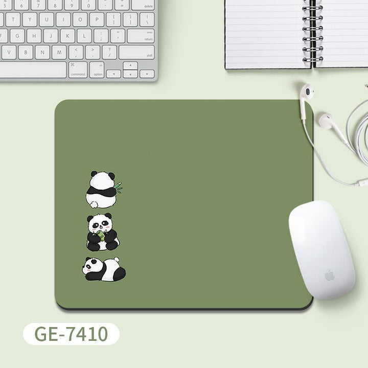 Cute Panda Theme Desk Mat