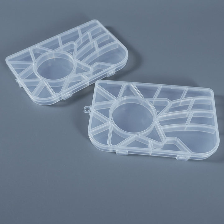 Clear Multi-Section Craft Organizing Box Kalsten