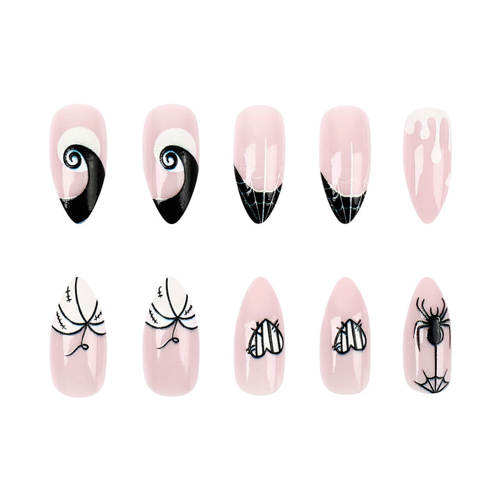 Halloween-Themed Articulated Press-On Nail Set Kalsten