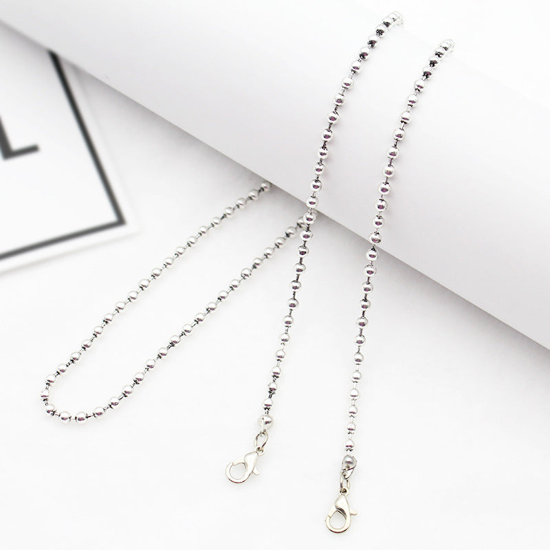 Elegant Pearl-Linked Eyewear Chain Kalsten