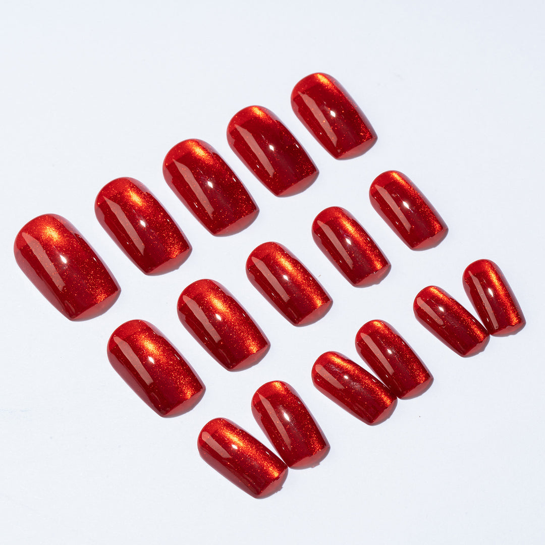 Sparkling Press-On Nail Set Kalsten