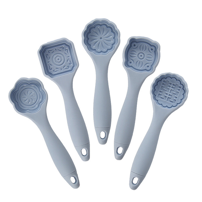 Silicone Cookie Stamp Set with Various Patterns Kalsten