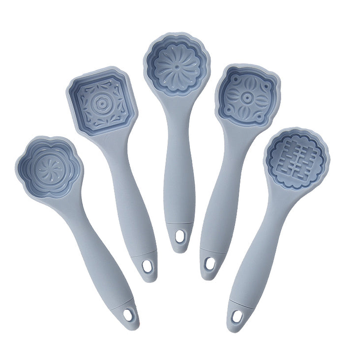 Silicone Cookie Stamp Set with Various Patterns Kalsten