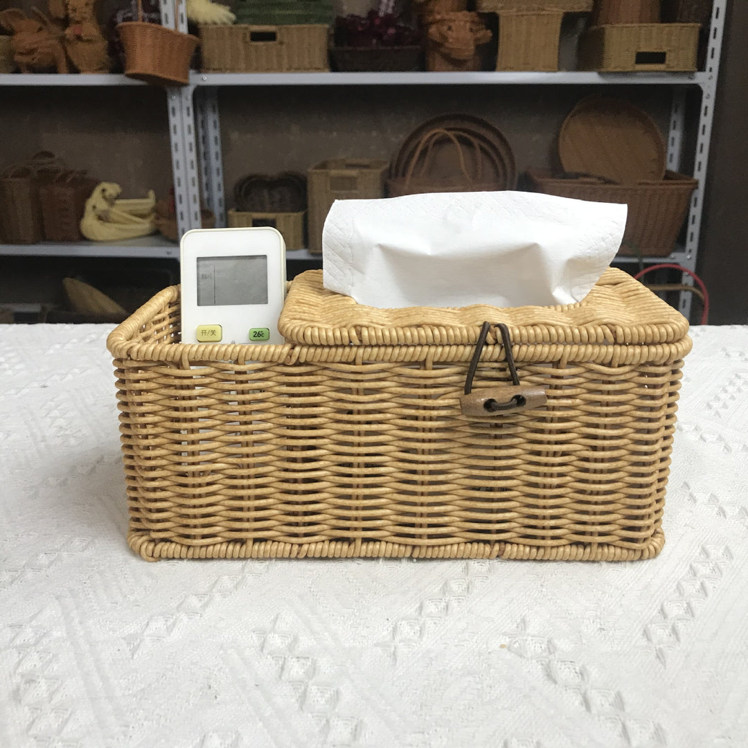 Decorative Woven Tissue Box Holder Kalsten