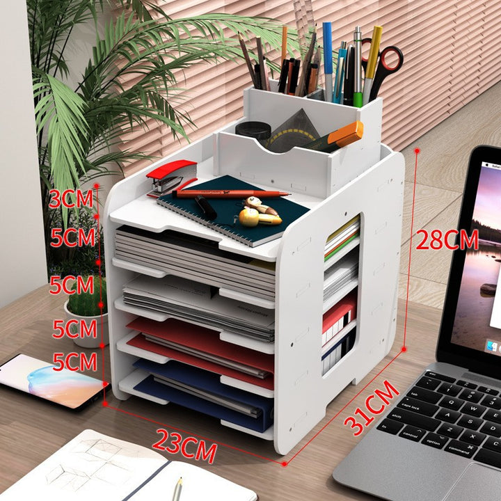 Multi-Tiered Office Desk Organizer