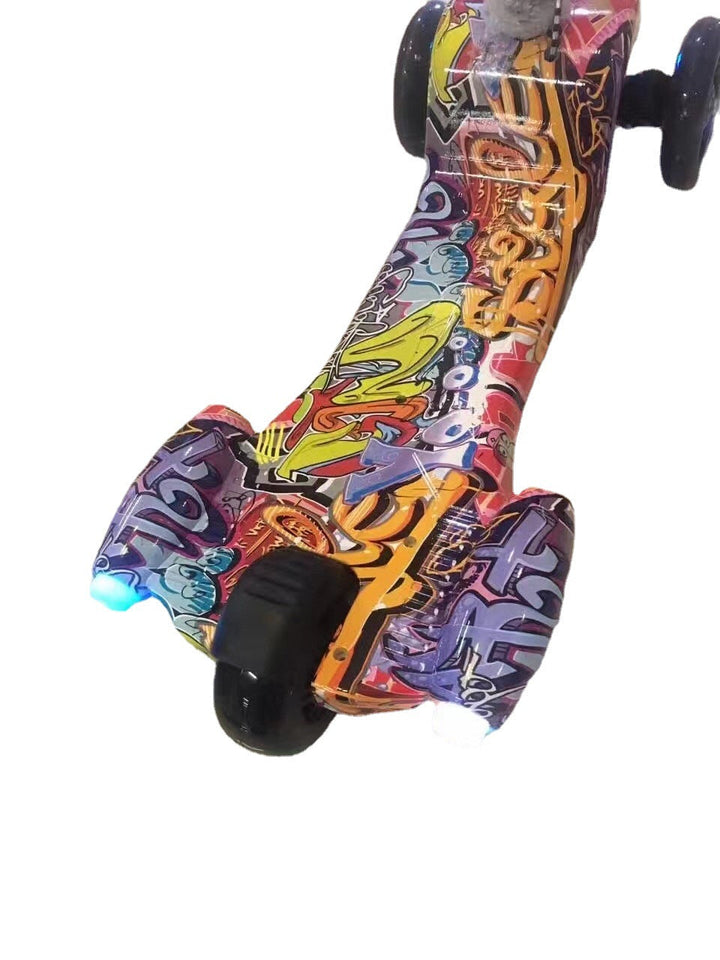 LED-Illuminated Trick Scooter Kalsten