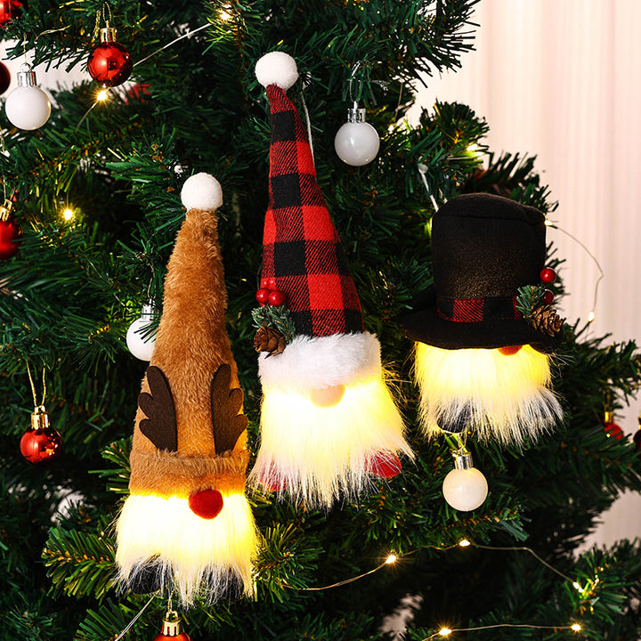 Illuminated Santa Claus Figure Kalsten