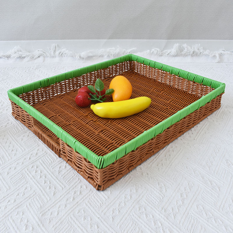 Multi-Functional Woven Serving Tray Kalsten