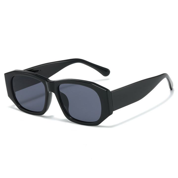 Oversized Geometric Sunglasses with Gradient Lenses Kalsten