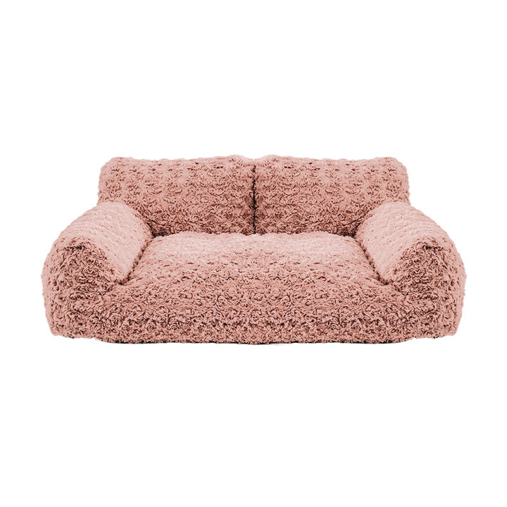 Plush Luxury  Sofa   Dog Bed