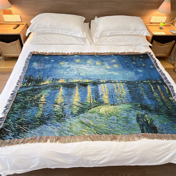 Vintage Tapestry Throw Blanket