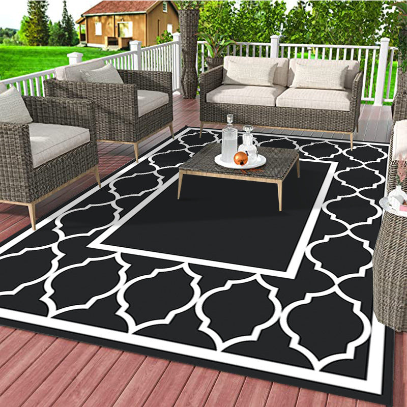 Geometric Outdoor Patio Area Rug