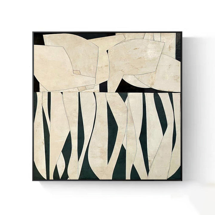 Abstract Brushstroke Canvas Wall Art