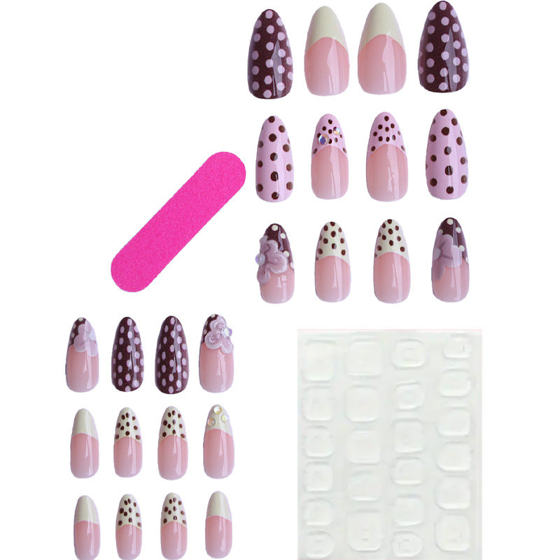 Decorative Press-On Nail Art Set Kalsten