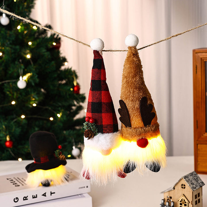 Illuminated Santa Claus Figure Kalsten