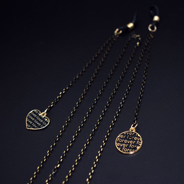 Elegant Heart Pendant Eyewear Chain Kalsten