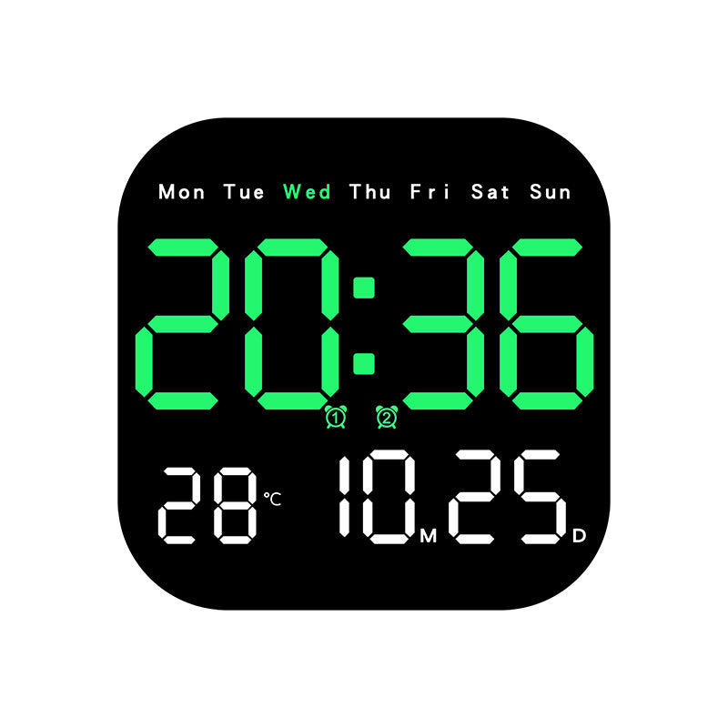 Digital Multi-Function Alarm Clock with Temperature and Date Display Kalsten