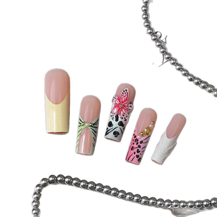 Artistic Floral Nail Tip Collection Kalsten