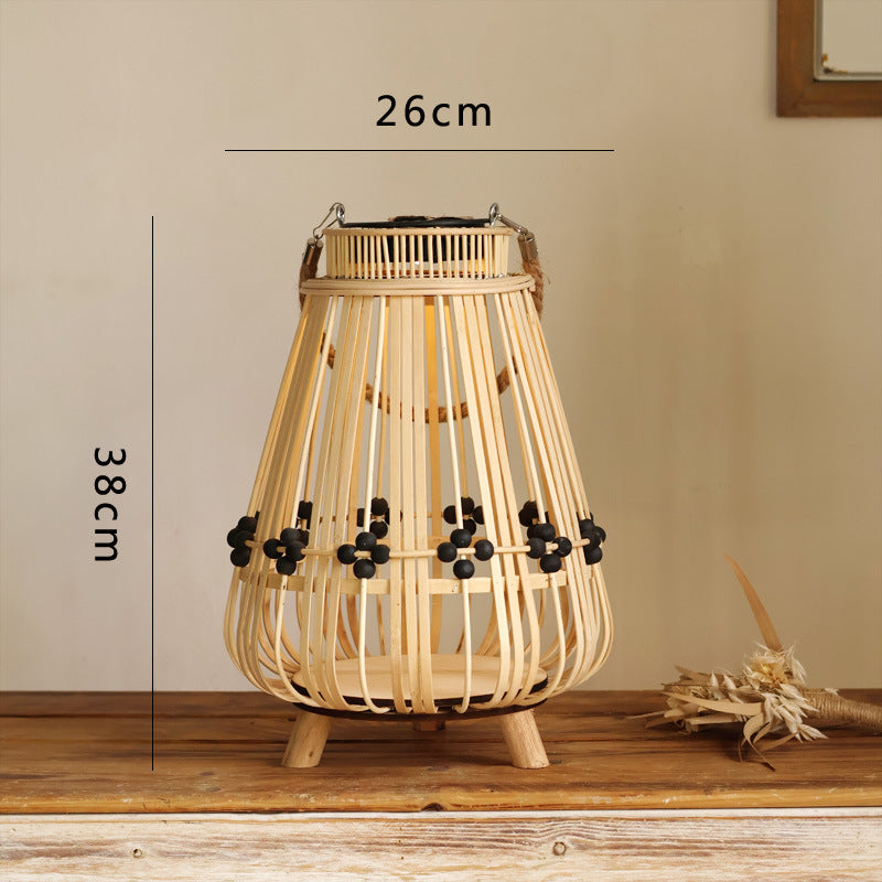 Handcrafted wooden lantern Kalsten
