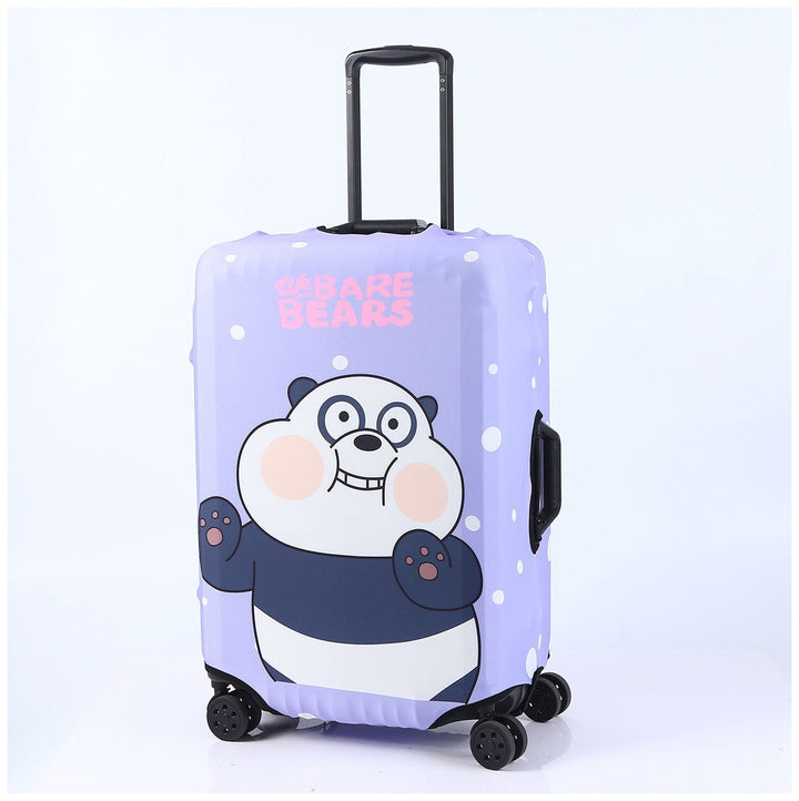 Tropical Leaf Print Hard Shell Luggage Kalsten