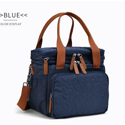 Insulated Multi-Compartment Lunch Tote Kalsten