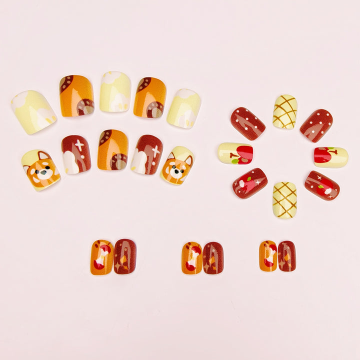 Whimsical Animal-Themed Nail Art Kalsten