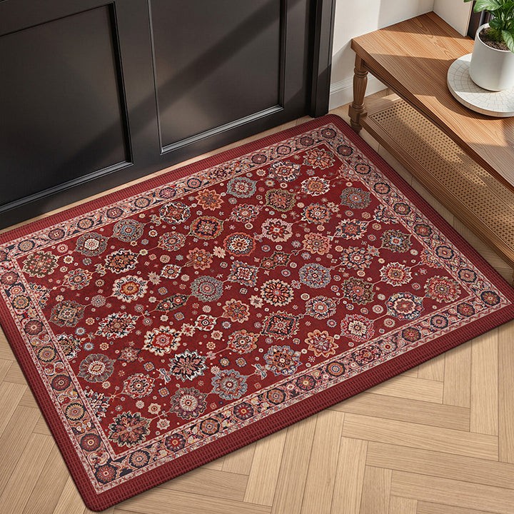 Ornate Vintage-Inspired Entrance Mat