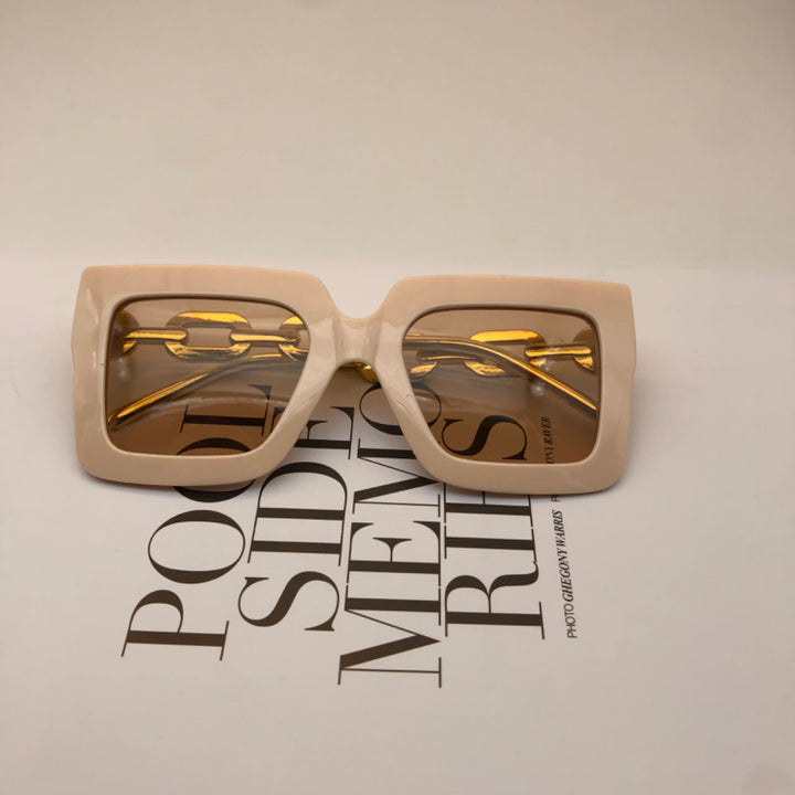 Retro Square Frame Sunglasses Kalsten