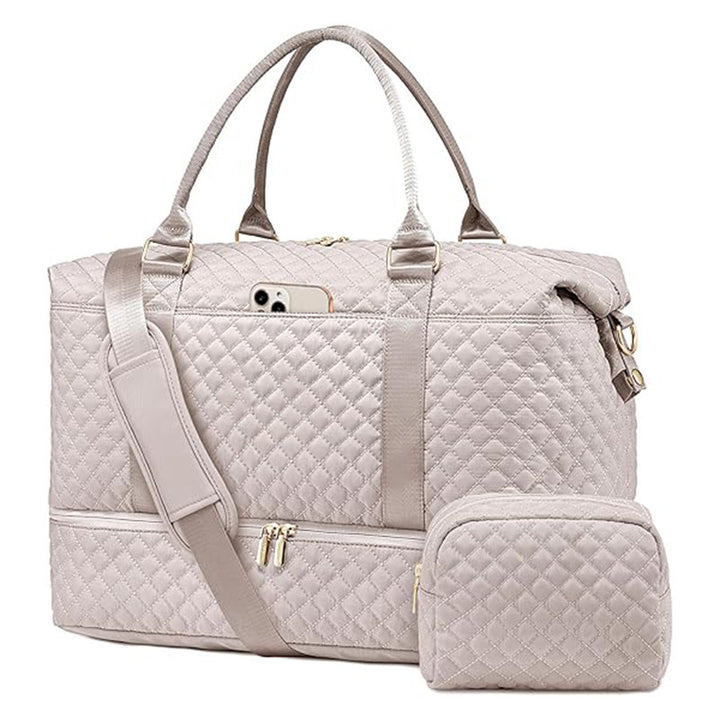 Versatile Quilted Weekend Bag Kalsten