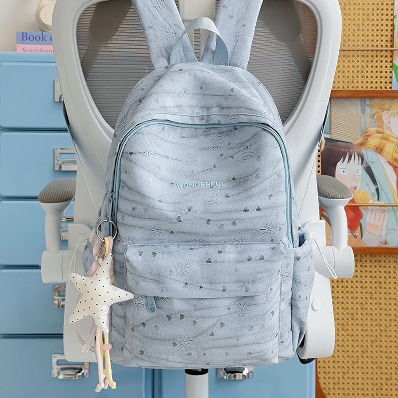 Stylish Heart Pattern Backpack Kalsten