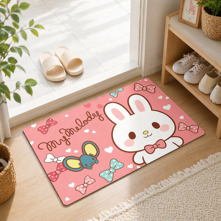 Cute Bunny Themed Area Rug Kalsten