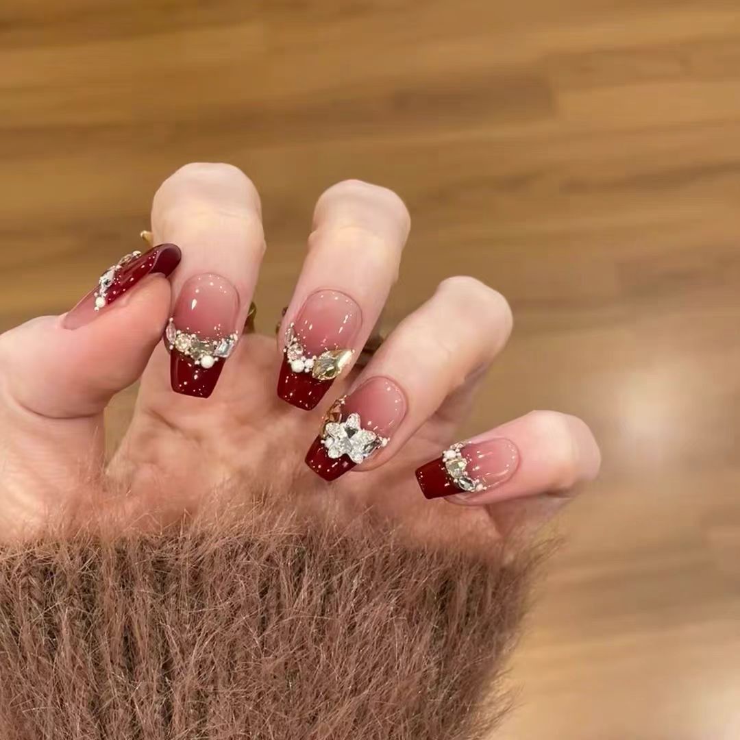 Artistic Themed Press-On Nails Kalsten