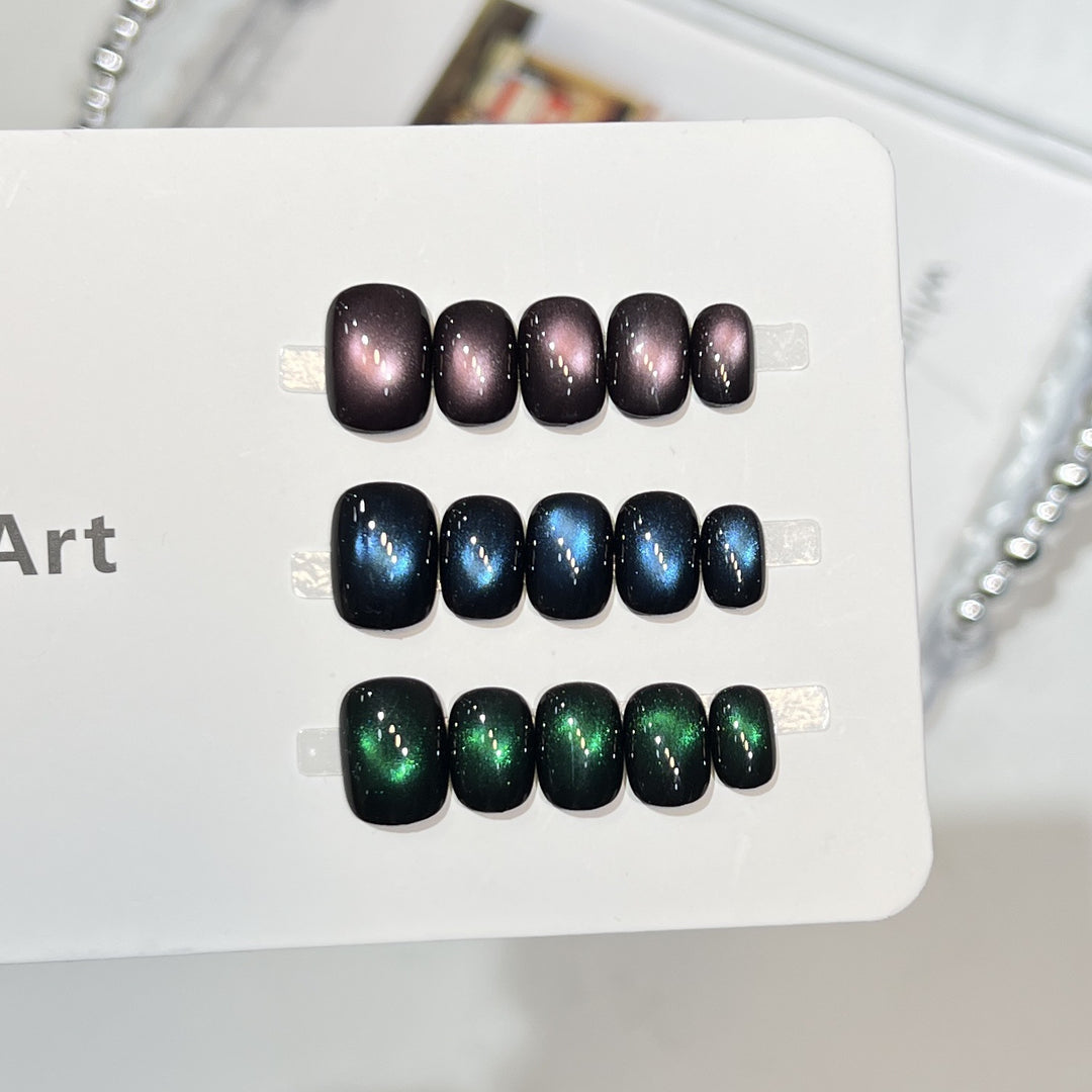 Galaxy Effect Press-On Nail Set Kalsten