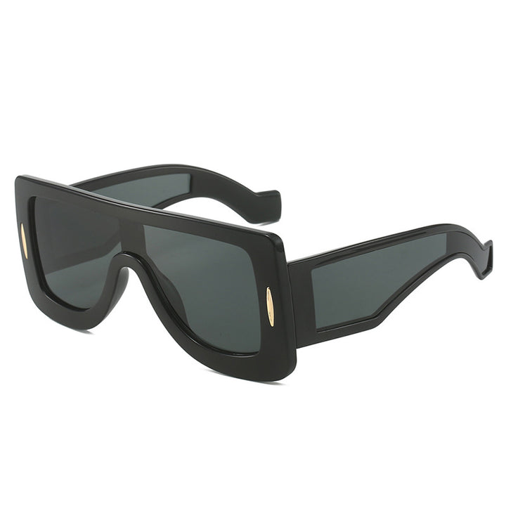 Ladies futuristic oversized sunglasses Kalsten