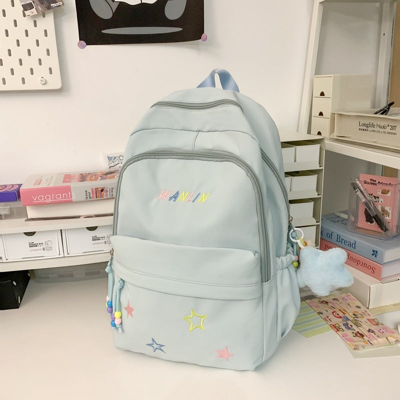 Playful Star-Embellished Backpack Kalsten