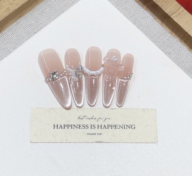 Premium Elegant Press-On Nail Set Kalsten