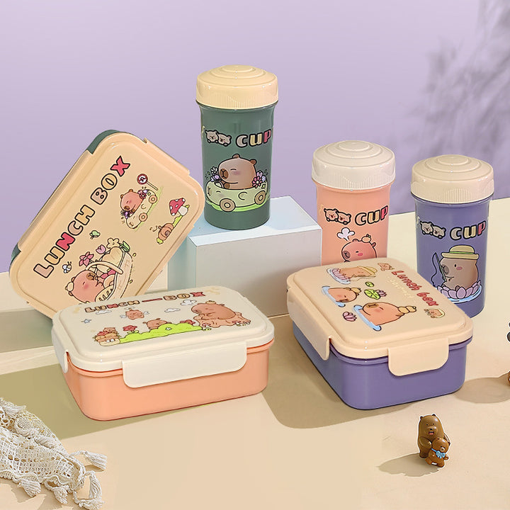 Cartoon-Themed Food Storage Container