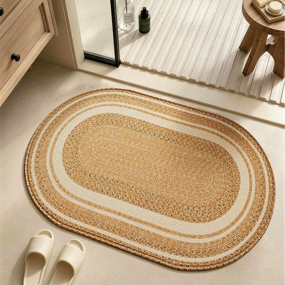 Natural Fiber Bath Rug Kalsten