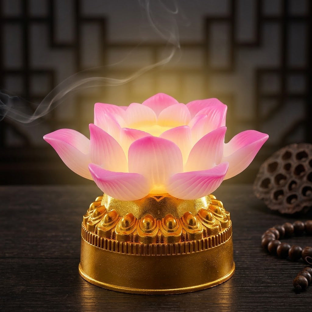 Decorative Lotus Flower Light