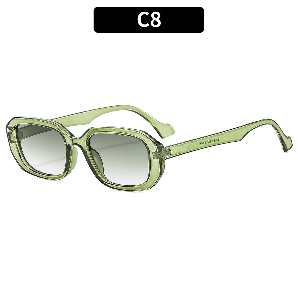 Chic Rectangle Frame Sunglasses