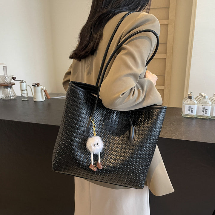 Woven Patterned Shoulder Bag Kalsten