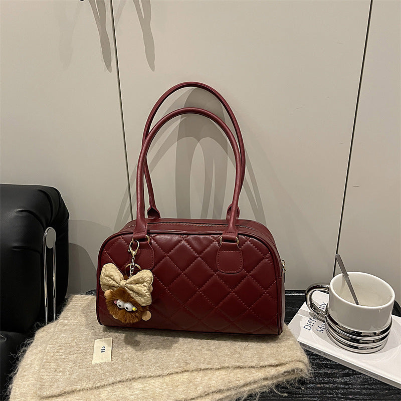Quilted Faux Leather Handbag Kalsten